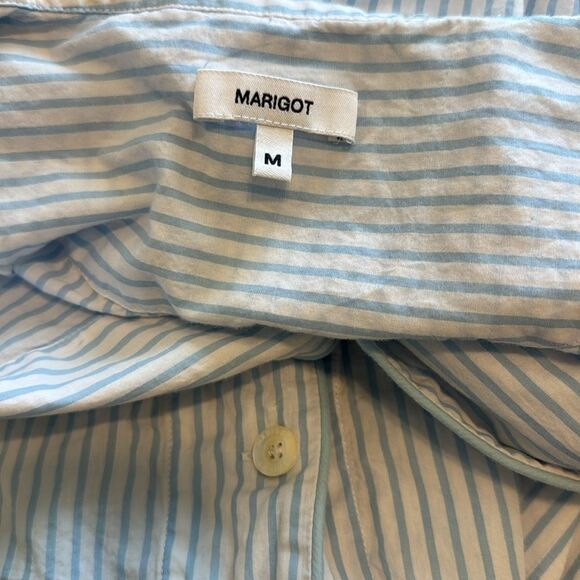 Women’s Marigot Amboise Nightshirt | Medium | Sky Stripe - Picture 5 of 9